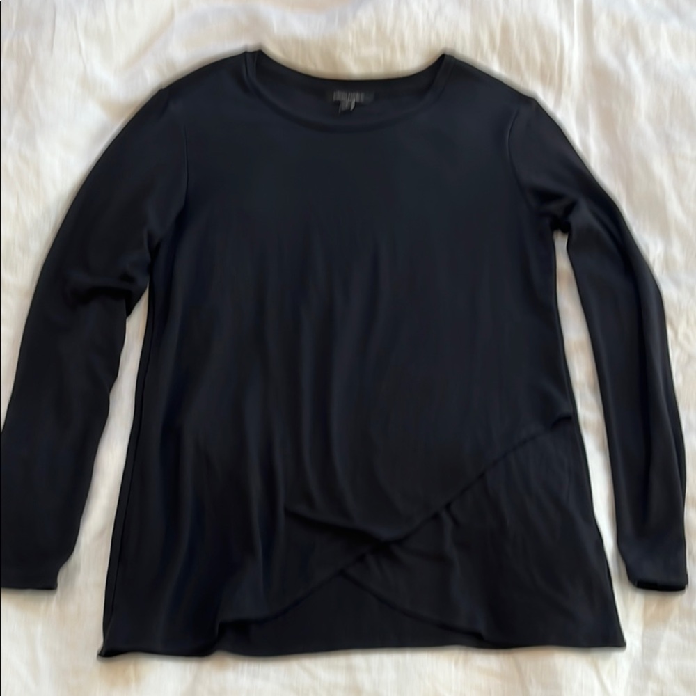 Banana Republic S Black Long Sleeve Top